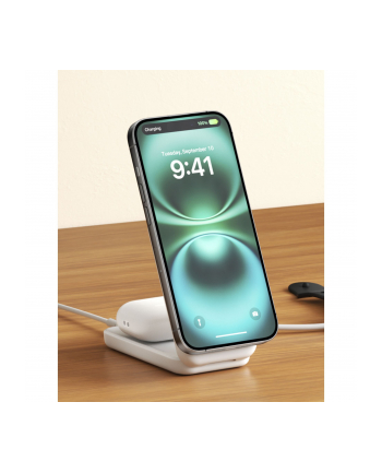 Belkin UltraCharge 25W Qi2 indu. 2-w-1 Stacja Ladujaca WIZ038kqWH