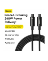 Baseus Tungsten Gold kabel ladujacy / dane USB-C 240 W 3 m - nr 11