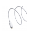 Baseus Silky Series ladowarka USB na iP 2.4A 2m bialy - nr 4