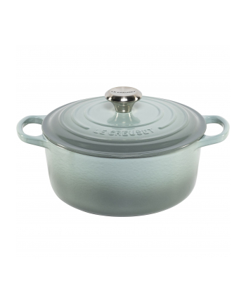 Le Creuset Signature Bräter rund 24 cm sea salt nr 1