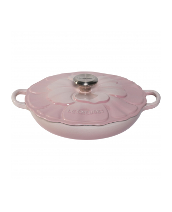 Le Creuset Garnek Profesjonalny Gourmet z platkami 26cm rozowy nr 1