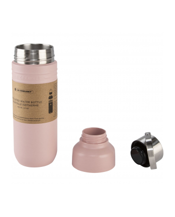 Le Creuset Butelka na wode On The Go shell pink 500 ml nr 1