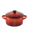 Le Creuset Stoneware Set of 4 petite Casseroles 10x5cm volcan. - nr 2