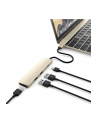 Satechi Type-C USB Passthrough HDMI Hub gold - nr 2