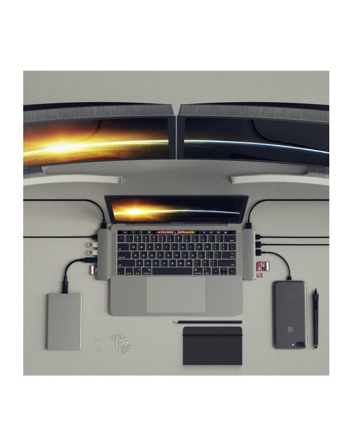 Satechi Type-C Pro Hub 4K HDMI space gray główny