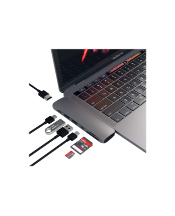 Satechi Type-C Pro Hub 4K HDMI space gray