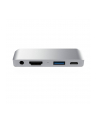 Satechi Aluminum Type-C Mobile Pro Hub silver - nr 8
