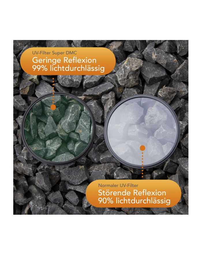 Walimex pro UV-Filter Slim Super DMC 82mm główny