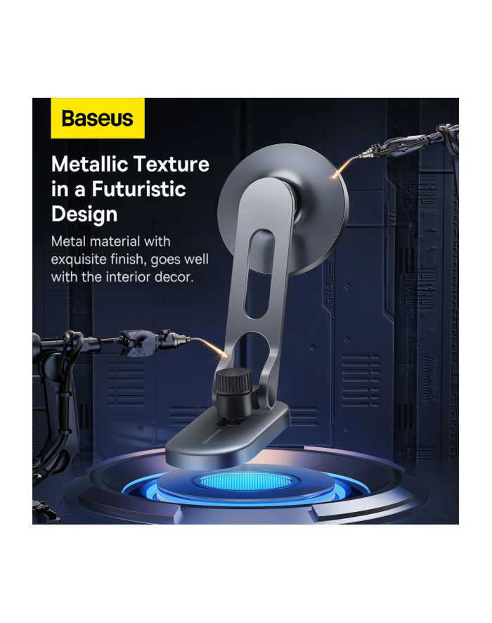 Baseus T-Space Series Phone Mount silver główny