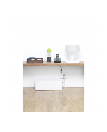 Bluelounge CableBox bialy