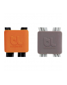 Bluelounge CableClip Medium, Dark Grey 'amp; Orange - nr 1