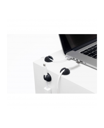 Bluelounge CableDrop 6pak, czarny