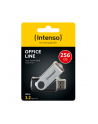 Intenso Office Line        256GB USB Stick 3.2  srebrny-czarny - nr 2