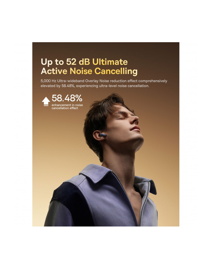 Baseus Bowie M2s Ultra sluchawki bez przewodowe czarny główny