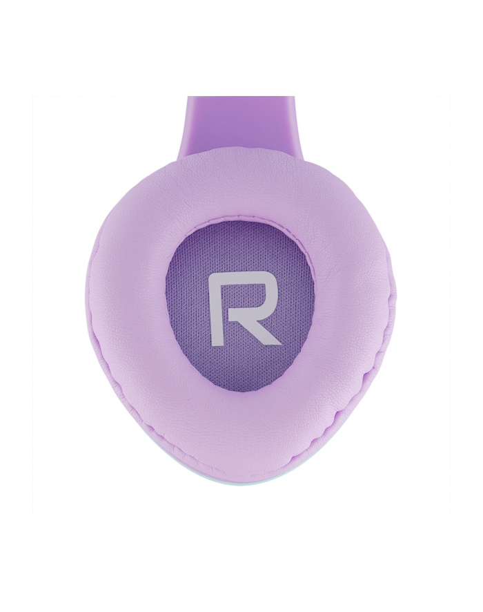 PowerLocus P2 Kids sluchawki dla dzieci fioletowy/turkusowy główny