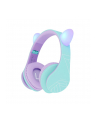 PowerLocus P2 Kids sluchawki dla dzieci fioletowy/turkusowy - nr 1