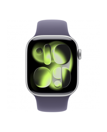 Apple Watch 11 42mm GPS Alu M/L Sport Band silver/purple fog