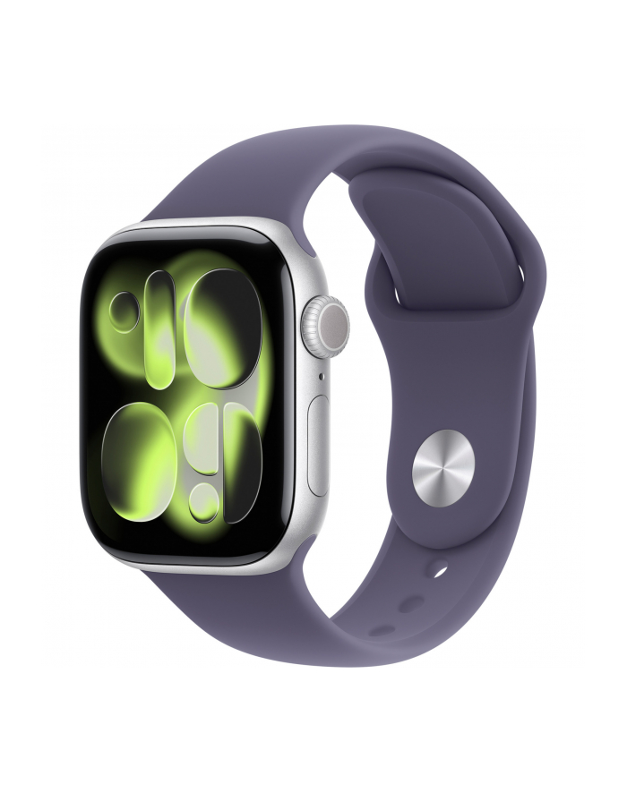 Apple Watch 11 42mm GPS Alu M/L Sport Band silver/purple fog główny
