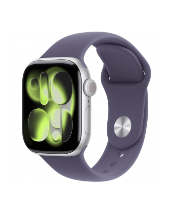 Apple Watch 11 42mm GPS Alu M/L Sport Band silver/purple fog nr 2