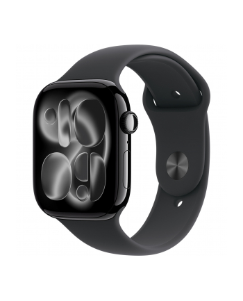 Apple Watch 11 46mm GPS+5G S/M Alu Sport jet black/black