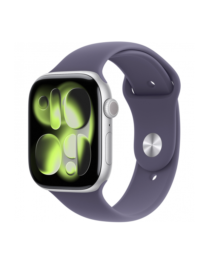 Apple Watch 11 46mm GPS+5G M/L Alu Sport silver/purple fog główny
