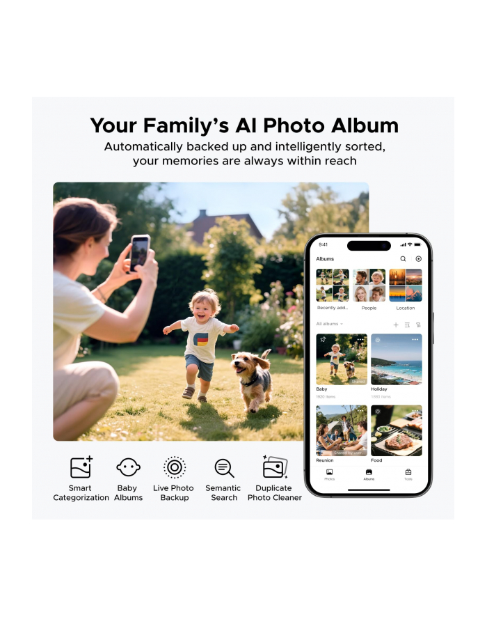 UGREEN Serwer plików  4-dyskowy Storage DH4300 Plus EU Diskless główny