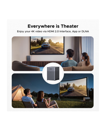 UGREEN Serwer plików  4-dyskowy Storage DH4300 Plus EU Diskless