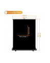 walimex pro Roll-up Panel Background 155x200cm black - nr 3