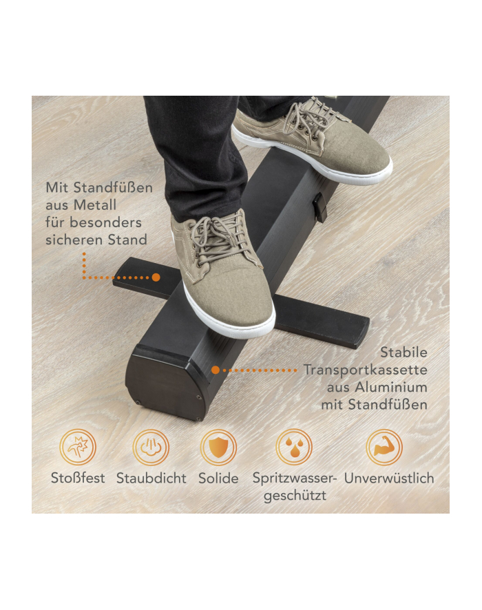 walimex pro Roll-up Panel Background 155x200cm black główny