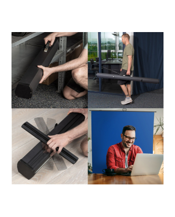 walimex pro Roll-up Panel Background 155x200cm blue