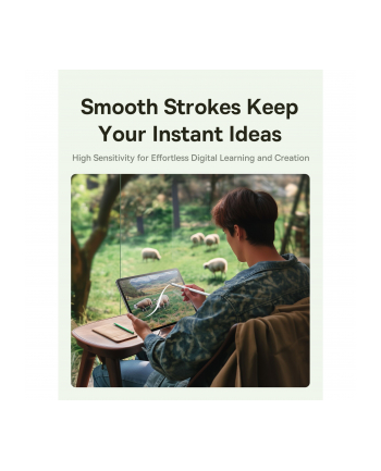 Baseus Smooth Writing III Passiv Stylus rysik bialy nr 1