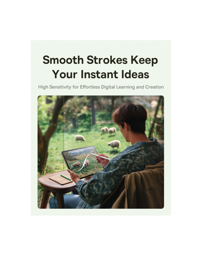 Baseus Smooth Writing III Passiv Stylus rysik bialy główny