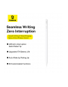 Baseus Smooth Writing 3 Wireless rysik z ladowarka  bialy - nr 4