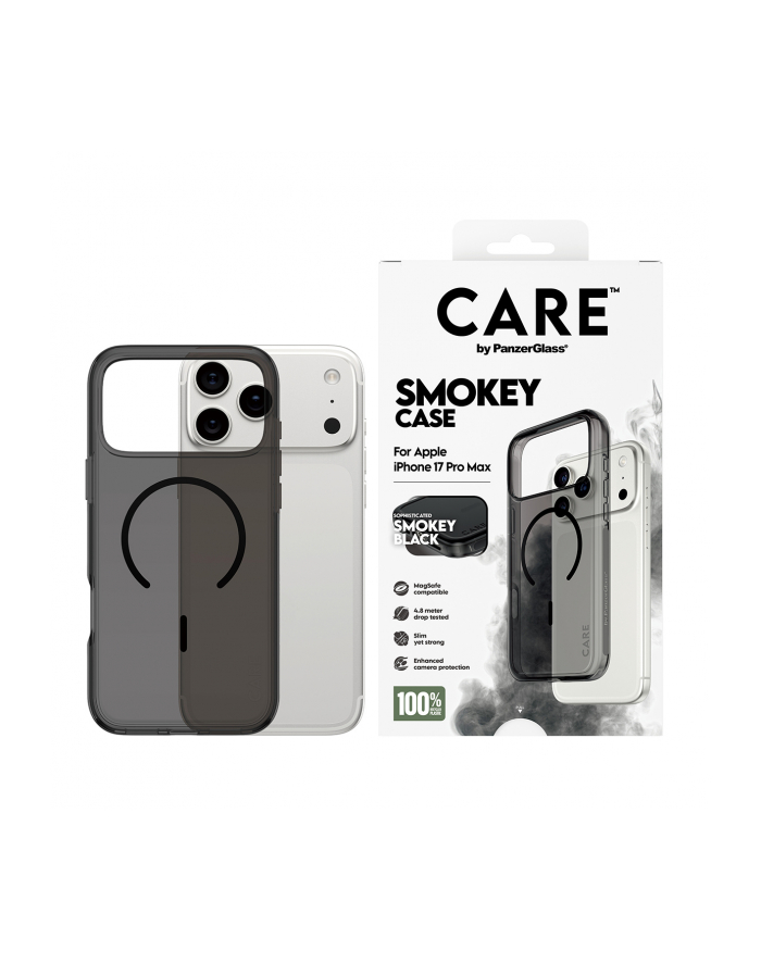 CARE by PanzerGlass Case Urban Expl Smokey BK MagSafe iP 17 P M główny
