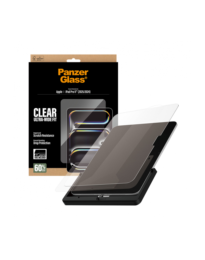 PanzerGlass Screen Pczerwonyector iPad Pro 11 w. Fast fit tool główny