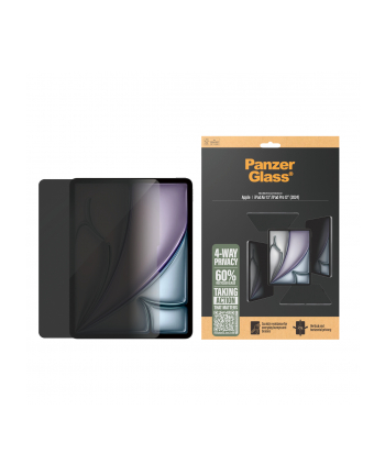 PanzerGlass 4-Way Privacy Screen Pczerwonyector iPad Air 13 / 13 Pro nr 2