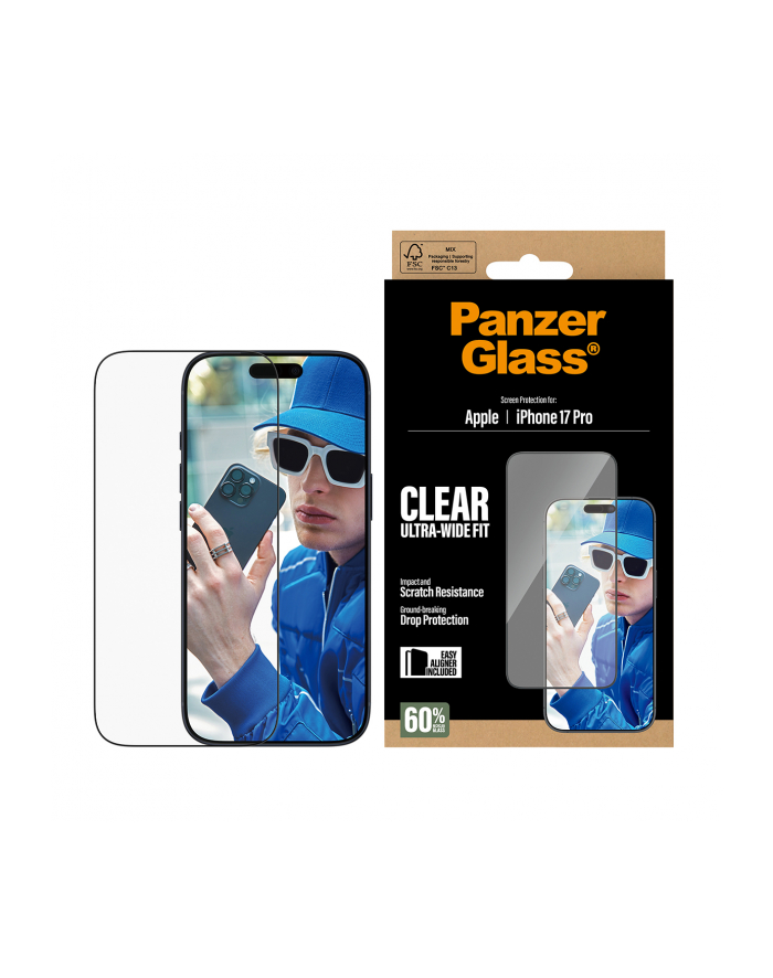 PanzerGlass iP 17 Pro UWF EasyAligner główny