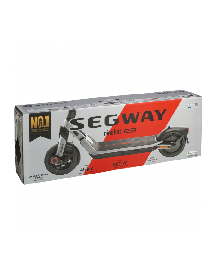 Segway Ninebot E3 D 800W 37Km 10'' Czarny główny