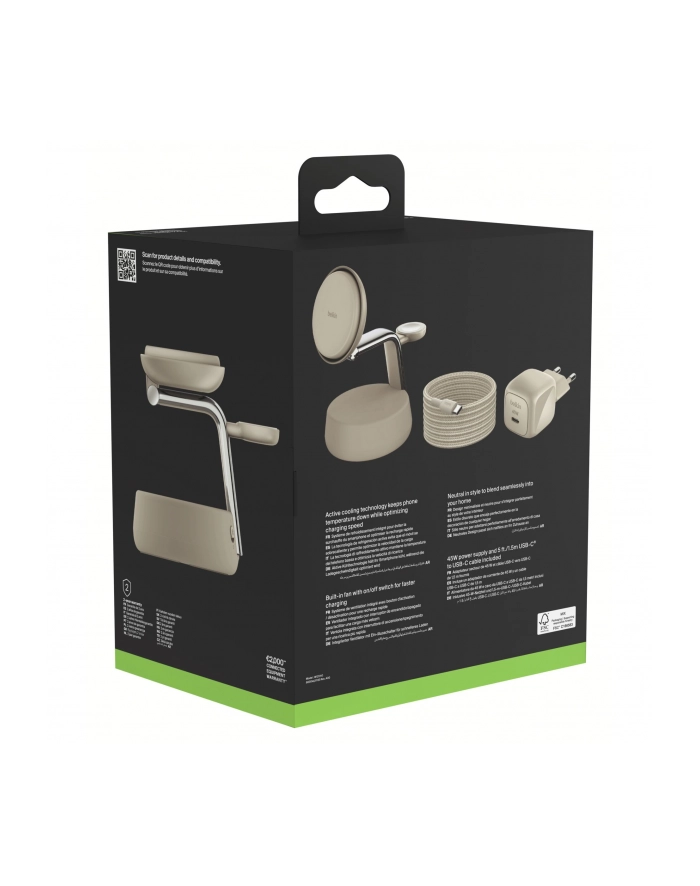 Belkin UltraCharge Pro25WQi2 mag. Stacja Ladujaca WWIZ040kqSD główny