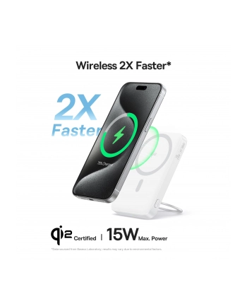 Baseus PicoGo Qi2 Power Bank 5000mAh 20W Weiß