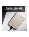 Intenso Powerbank MW5000 champa. 5000 mAh magnetic wireless - nr 7
