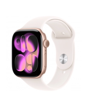 Apple Watch 11 46mm GPS+5G Titan Sport M/L gold/light blush nr 1