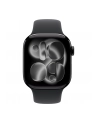 Apple Watch 11 46mm GPS Alu S/M Sport Band jet black/black - nr 1