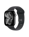 Apple Watch 11 46mm GPS Alu S/M Sport Band jet black/black - nr 8