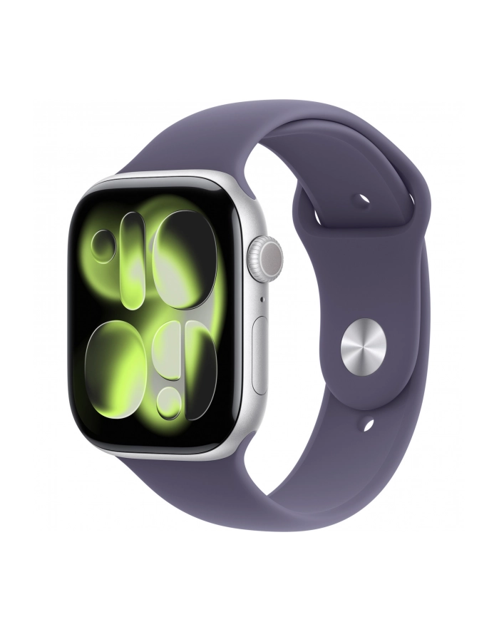 Apple Watch 11 46mm GPS Alu M/L Sport Band silver/purple fog główny