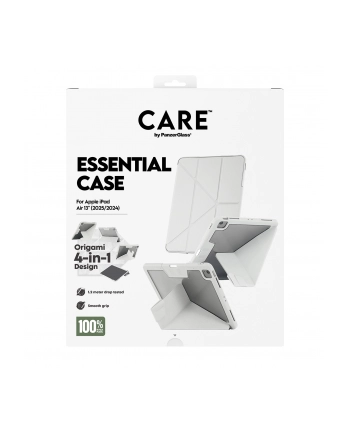 CARE by PanzerGlass TPU Essential etui iPad Air 13 szary