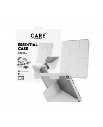 CARE by PanzerGlass TPU Essential etui iPad Air 13 szary