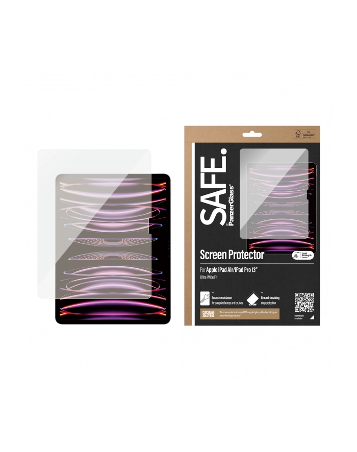 SAFE by PanzerGlass Scree Pczerwonyector iPad Pro 13 / Air 13 główny