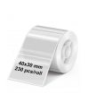 Olympia Etikettenrolle 40 mm x 30 mm transp.(230 szt.) - nr 1
