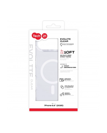 tech 21 Tech21 EvoLite etui MagSafe do iPhone 17 Air przezroczysty nr 2